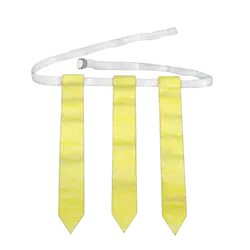 Yellow 2 rugby belts - Rugby-belts