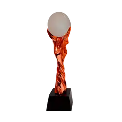 Champion glass ball trophy - Trophies-awards