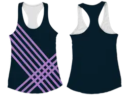 Custom new track racerback sleeveless shirts-style 7 - Shirt-sleeveless