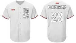 Custom natural white   adult youth unisex full length softball pants - Jersey