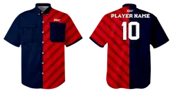 Custom fishing shirt adult youth unisex scarlet seas - Jersey