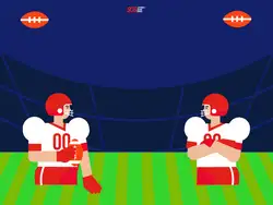Custom football fabric banner supreme - Fabric-banners