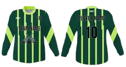 Custom vertical  stripe youth unisex hockey jersey - Jersey