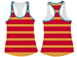 Custom multi strips adult youth unisex tank top - Tank-top