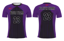 Custom vertical lines adult youth volleyball unisex jersey - Jersey