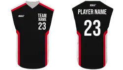 Custom v-shape solids design sleeveless adult youth unisex softball jersey - Jersey