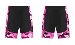 Custom pink camo adult youth soccer shorts - Short