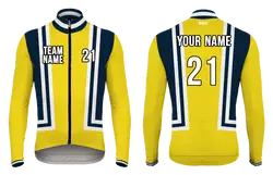 Custom classy design adult youth unisex cycling long sleeve - Jersey