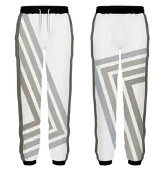 Custom sharp edge lines adult youth unisex sweatpants - Cricket-pants