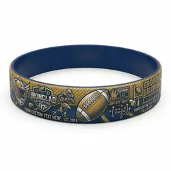 Football silicone wristbands - Wristbands