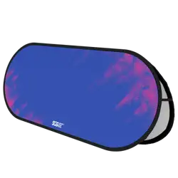 Custom popup banner abstract blue pink horizontal - Pop-up-banners