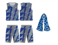 Custom basketball jersey reversible uniform adult youth unisex geometric - Jersey