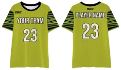 Custom moisture wicking apple green adult youth unisex shirt - Jersey