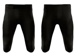Custom football pants adult youth unisex black knight - Football-pants
