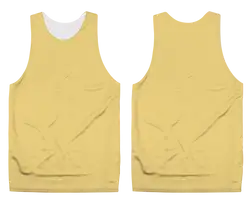 Custom pinnies adult youth unisex yellow - Pinnies