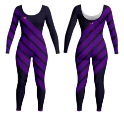 Custom women long sleeve dance bodysuit strut sparkle - Dance-bodysuits