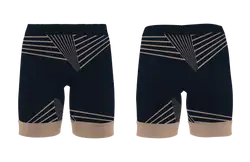 Custom random lines adult youth volleyball shorts - Short