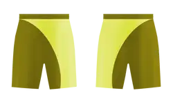 Custom diagonal layers solids adult youth soccer shorts - Short