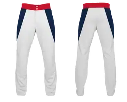 Custom tiny lines design adult youth unisex baseball pants - Baseball-pants
