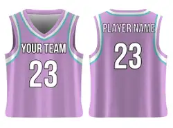 Custom classic two tone solids adult youth unisex basketball jersey - reversible uniform - Jersey
