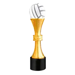 Golden glass ball trophies awards - Trophies-awards
