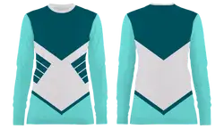 Custom v shape adult youth unisex long sleeve shirt - Shirt-long-sleeve