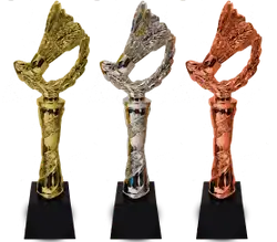 Resin badminton trophies awards - Trophies-awards