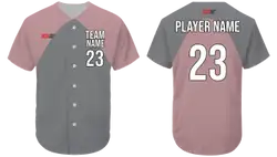 Custom u-shape solids adult youth unisex softball jersey - Jersey