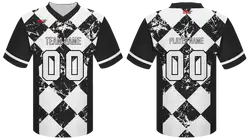 Custom square shapes adult youth unisex no belts football jersey - Jersey