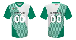 Custom diagonal lines  adult youth unisex football jersey - Jersey