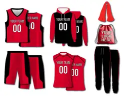 Custom white sided solids adult youth unisex basketball jersey - reversible uniform - Jersey