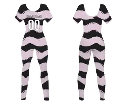 Custom women short sleeve dance bodysuit rose shadows - Dance-bodysuits