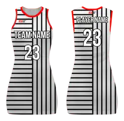 Custom fine line adult youth unisex basketball jersey dresses - Jersey-dresses