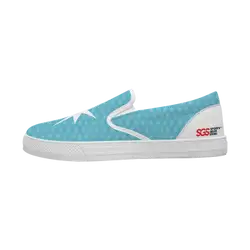 Custom slip on shoes white meteor - Slip-on-shoes