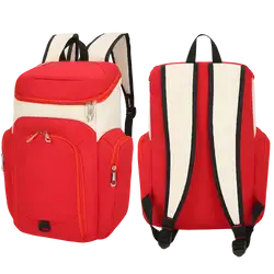 Red & white  backpacks - Backpacks