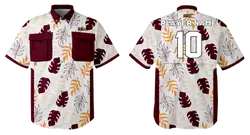 Custom fishing shirt adult youth unisex rustleaf drift - Jersey