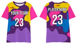 Custom pickleball shirt adult youth unisex fashionable brights - Pickleball-jerseys