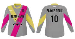 Custom large stripe adult youth unisex hockey jersey - Jersey