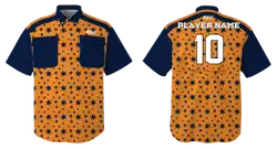 Custom fishing shirt adult youth unisex sunset starlight - Jersey