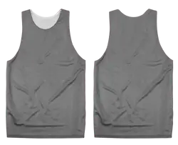 Custom gray adult youth unisex pinnies - Pinnies