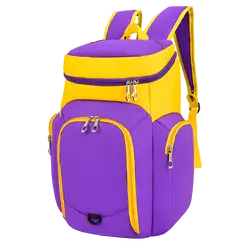 Purple & yellow  backpacks - Backpacks