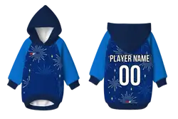 Custom pet holiday hoodie  midnight madness - Pets-hoodie