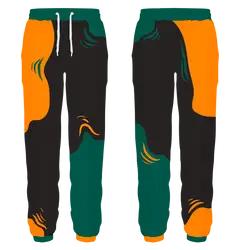 Custom abstract layers adult youth unisex sweatpants - Sweatpant