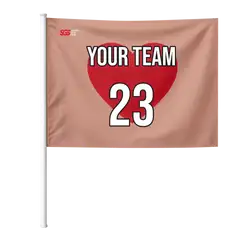 Custom stadium flag champions - Stadium-flag