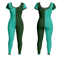 Custom women short sleeve unitards dance uniform obsidian - Dance-bodysuits