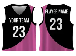 Custom side curve solids adult youth unisex basketball jersey - reversible uniform - Jersey