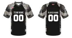 Custom phyton animals adult youth unisex football jersey - Jersey