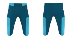 Custom classic solid youth unisex football compress pants - Football-pants