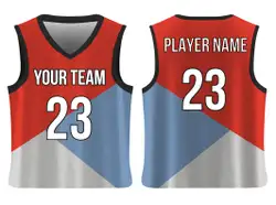 Custom triangle solids adult youth unisex basketball jersey - reversible uniform - Jersey