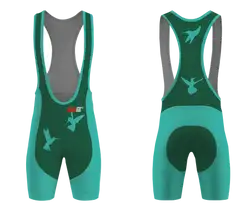 Custom paceline adult youth unisex cycling bib - Cycling-bibs